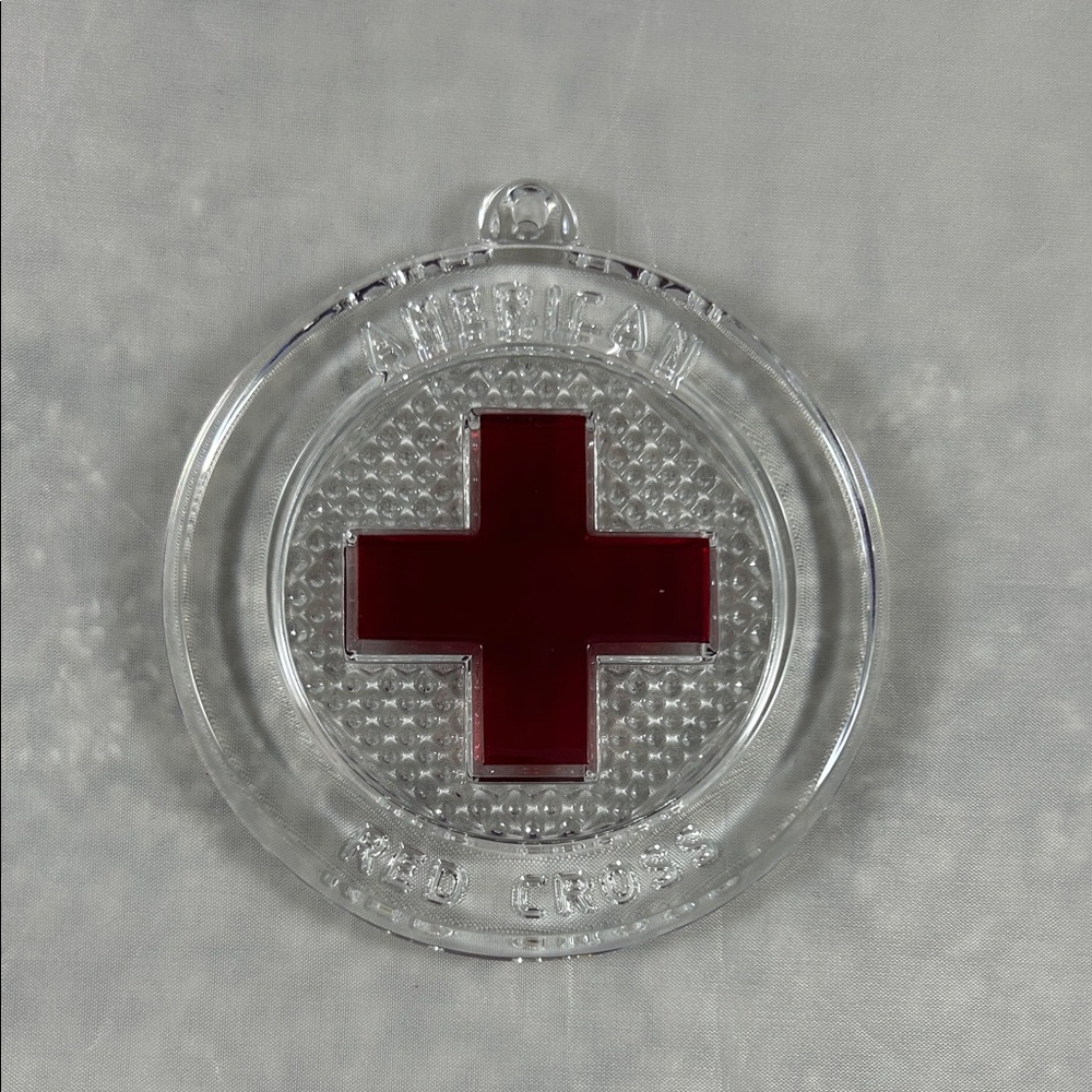 Waterford Crystal 2015 American Red Cross Christmas Ornament